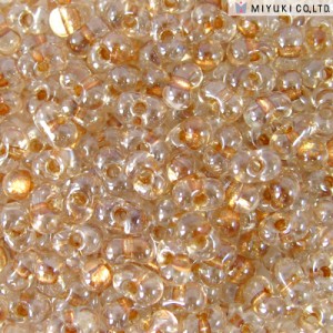 Miyuki Berry Beads 2,5x4,5mm BB1522 Crystal Rose Gold inside colorlined ca 9gr